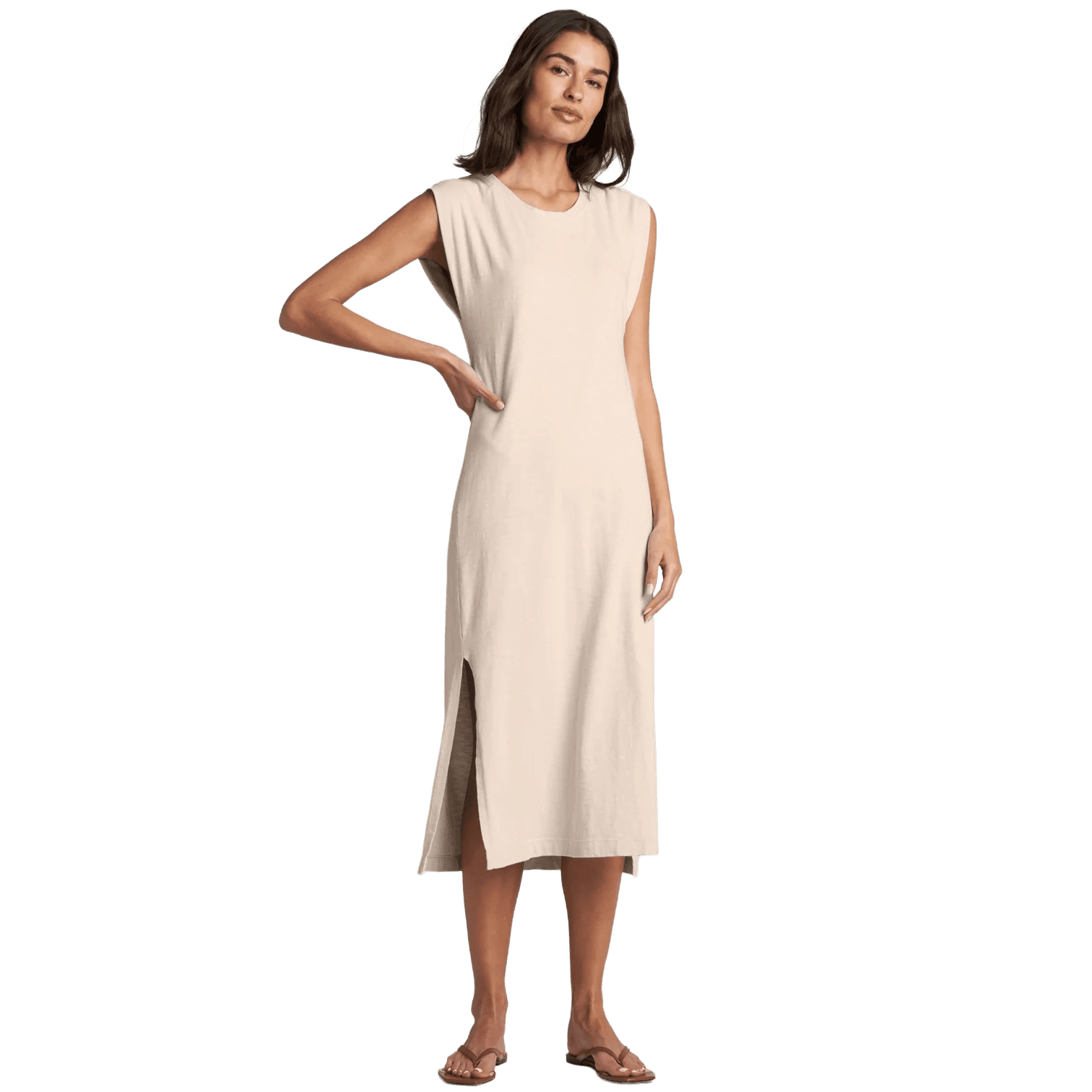 Georgia Slub Muscle Tank Dress